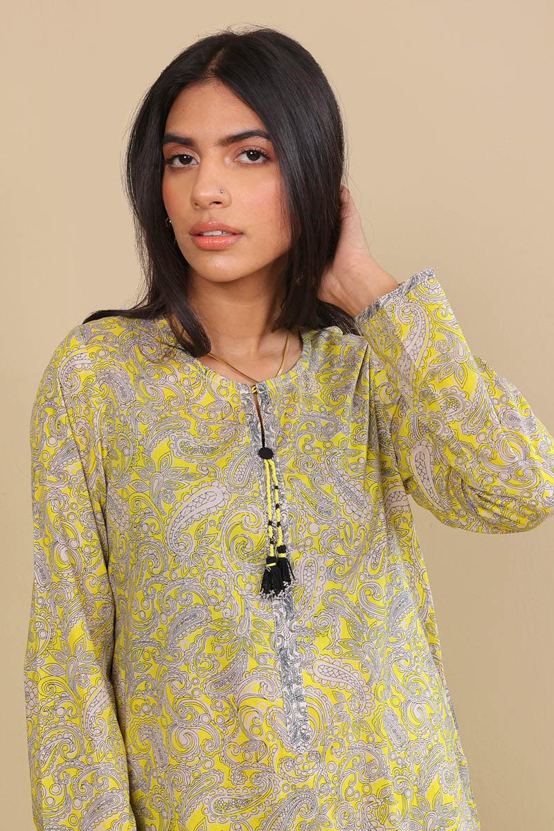 Generation - 2-Piece Keral Set - Mustard - Voile