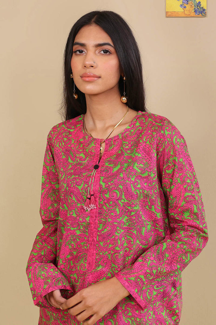 Generation - 2-Piece Keral Set - Pink - Voile