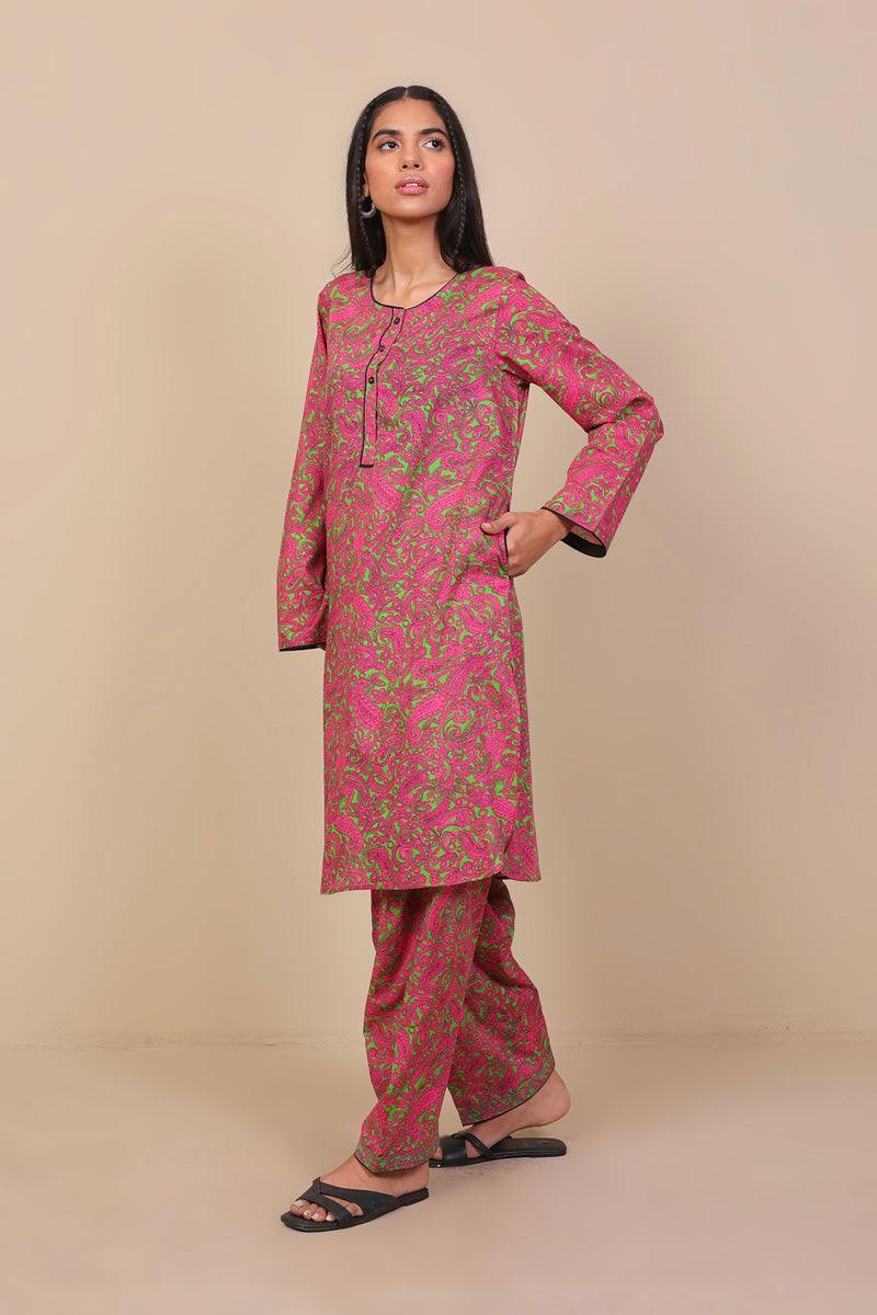 Generation - 2-Piece Keral Sunday Set - Pink - Voile