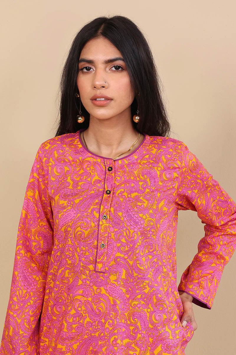 Generation - 2-Piece Keral Sunday Set - Yellow - Voile