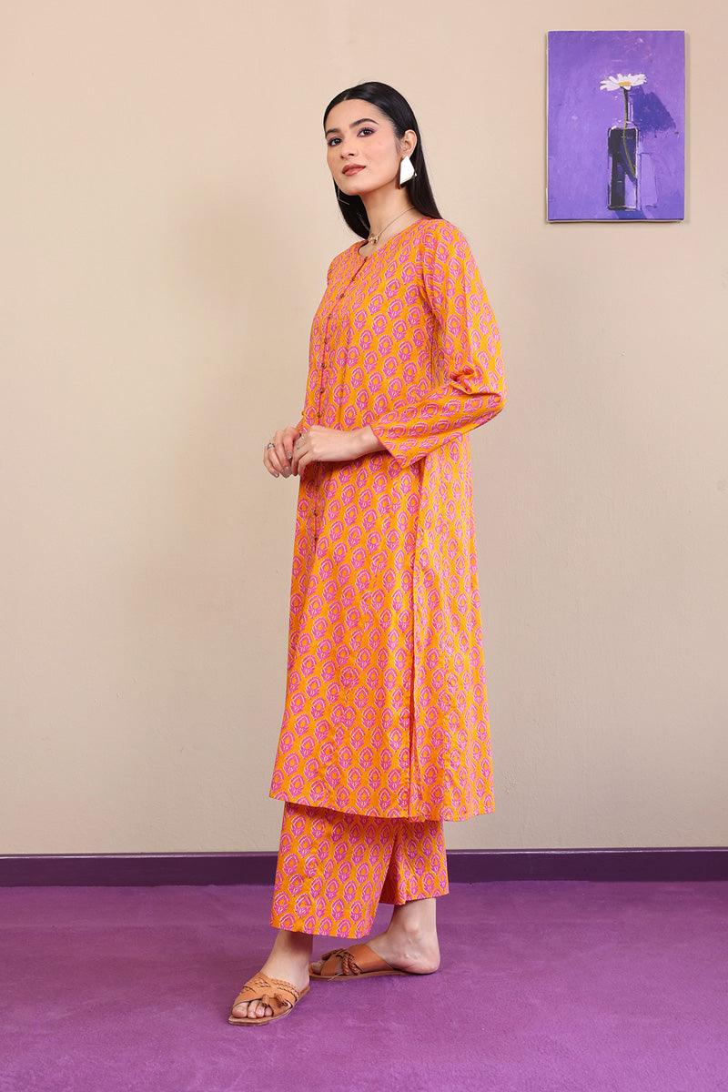 Generation - 2-Piece Saaya Set - Orange - Voile