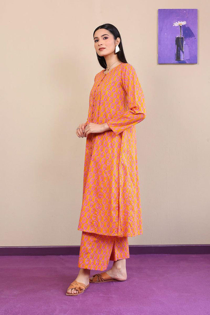 Generation - 2-Piece Saaya Set - Orange - Voile