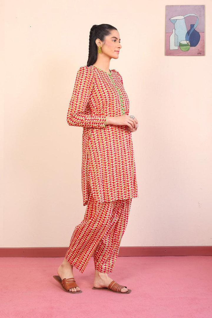Generation - 2- Piece Tales of The Tribe - Pink - Lawn