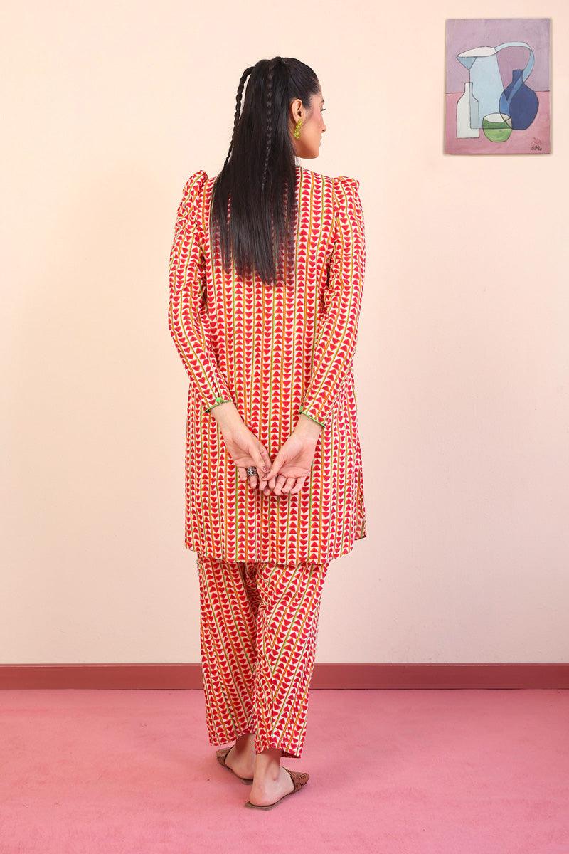 Generation - 2- Piece Tales of The Tribe - Pink - Lawn