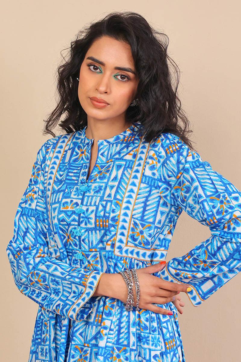 Generation - 2-Piece Tales of The Tribe Set - Blue - Voile