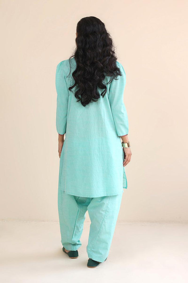 Generation - 2- Piece Weavers Tale - Ferozi - Lawn