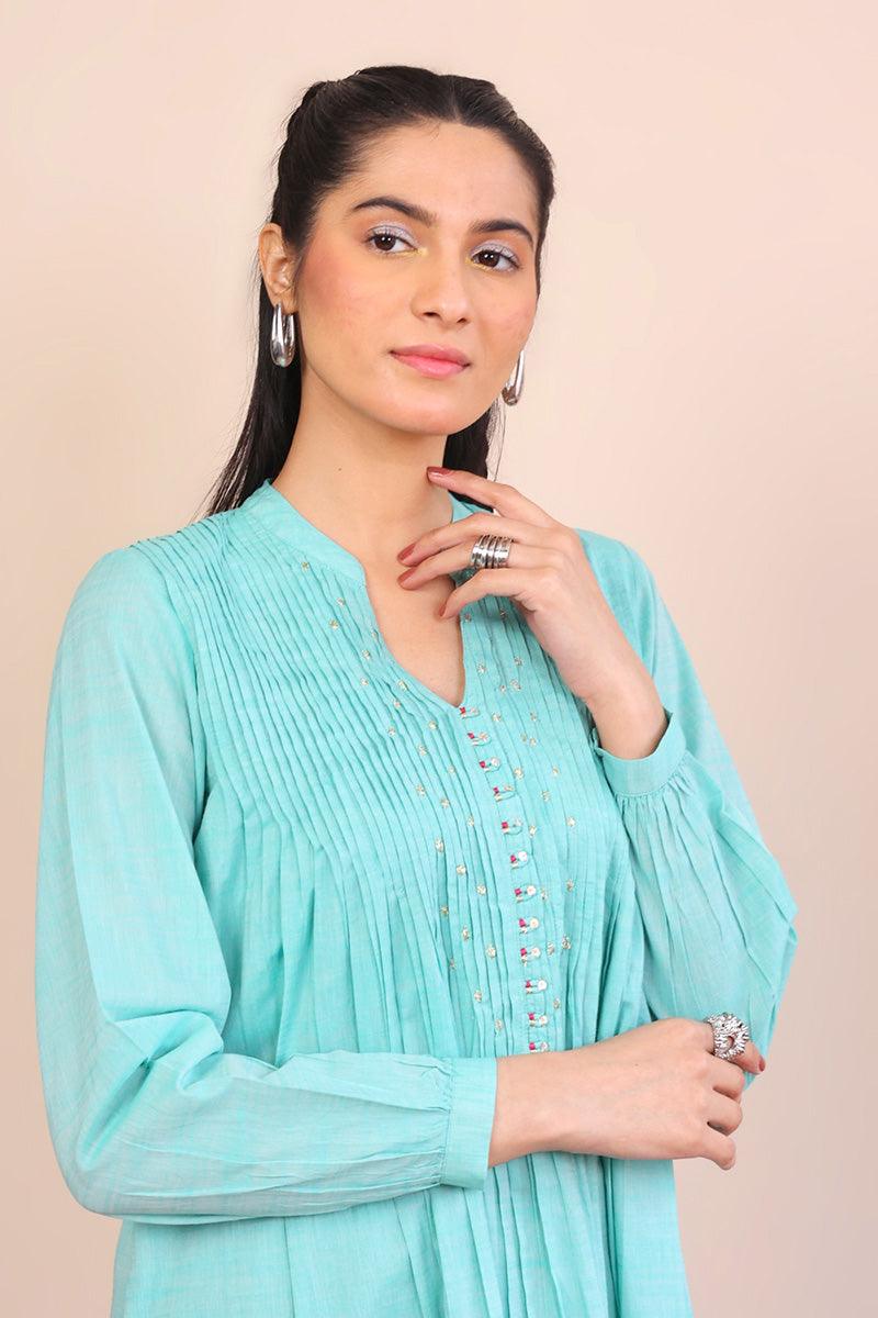 Generation - 2-Piece Weavers Tale Set - Ferozi - Lawn