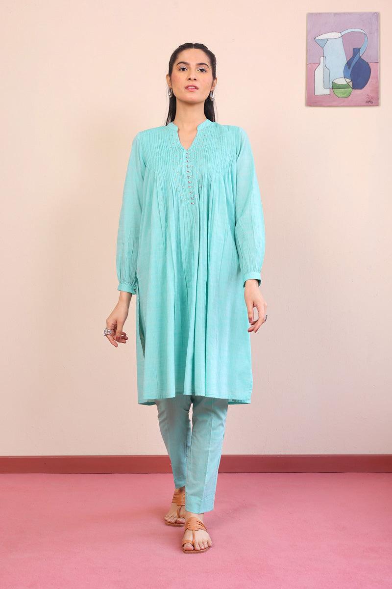 Generation - 2-Piece Weavers Tale Set - Ferozi - Lawn