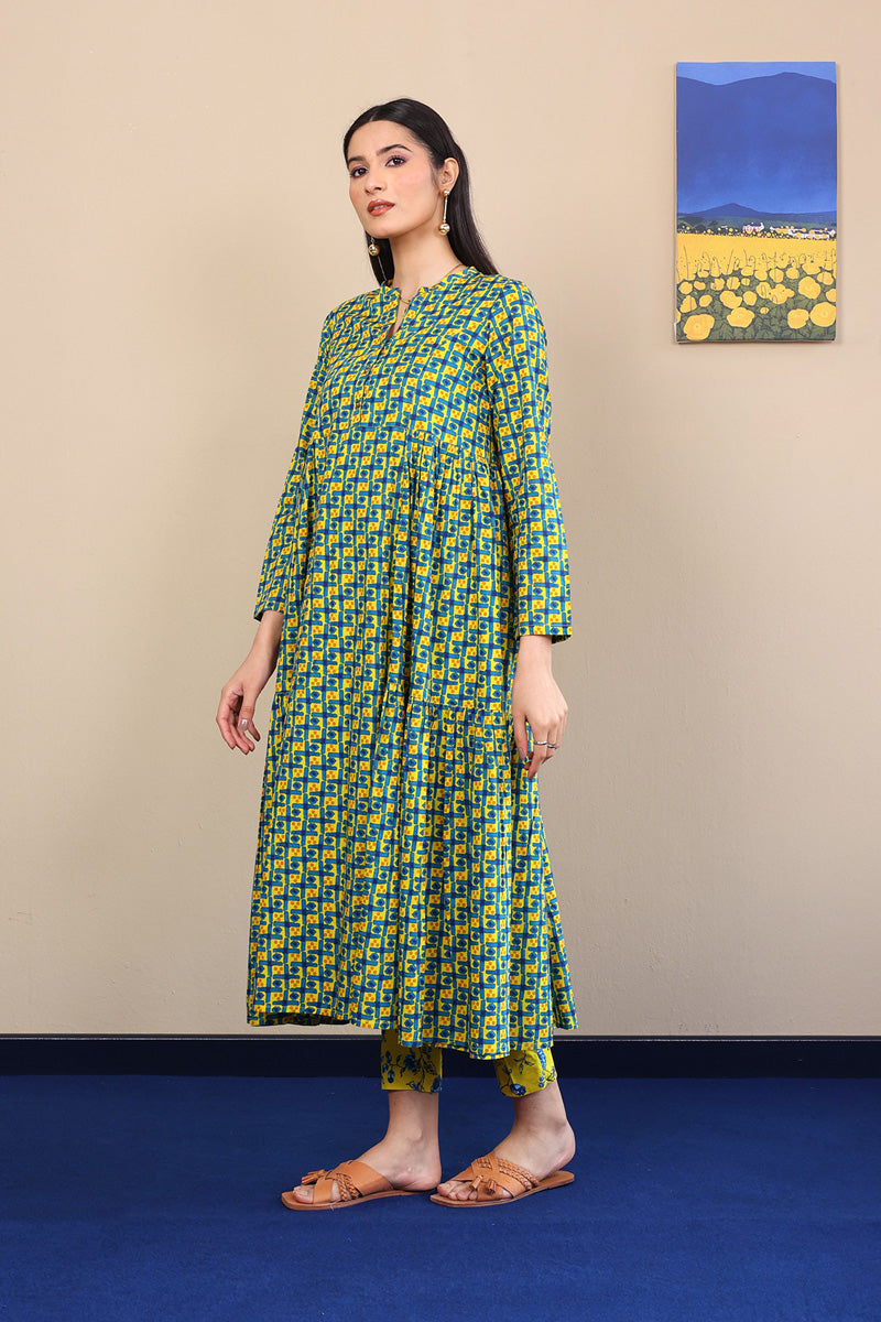 Generation - Cloves Dress - Yellow - Voile