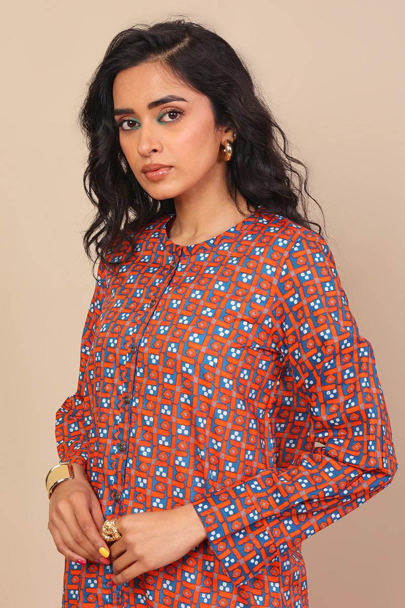 Generation - Cloves Kurta - Blue - Voile