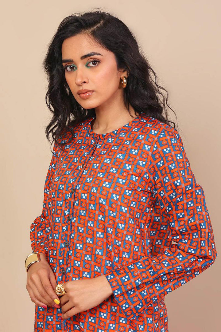 Generation - Cloves Kurta - Blue - Voile