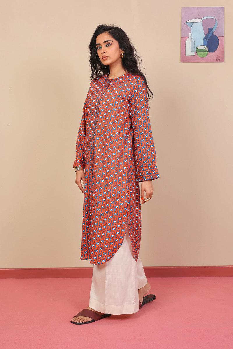 Generation - Cloves Kurta - Blue - Voile