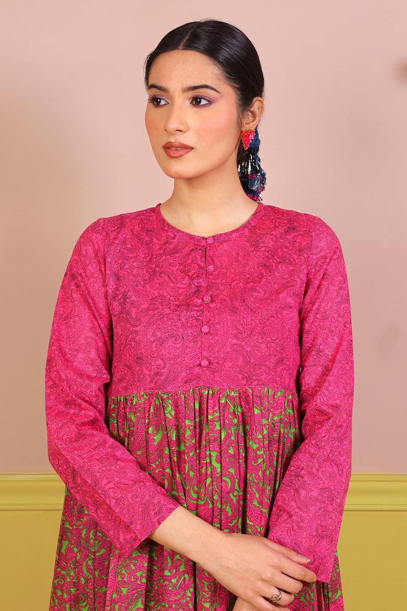 Generation - Keral Dress - Green - Voile