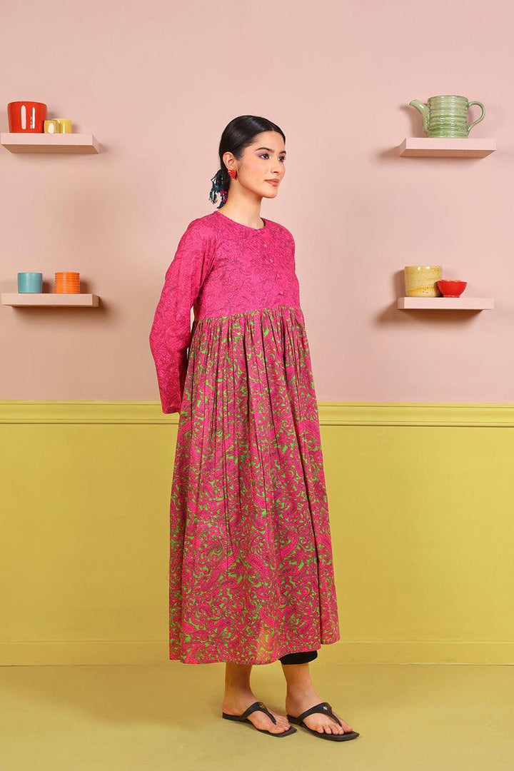 Generation - Keral Dress - Green - Voile