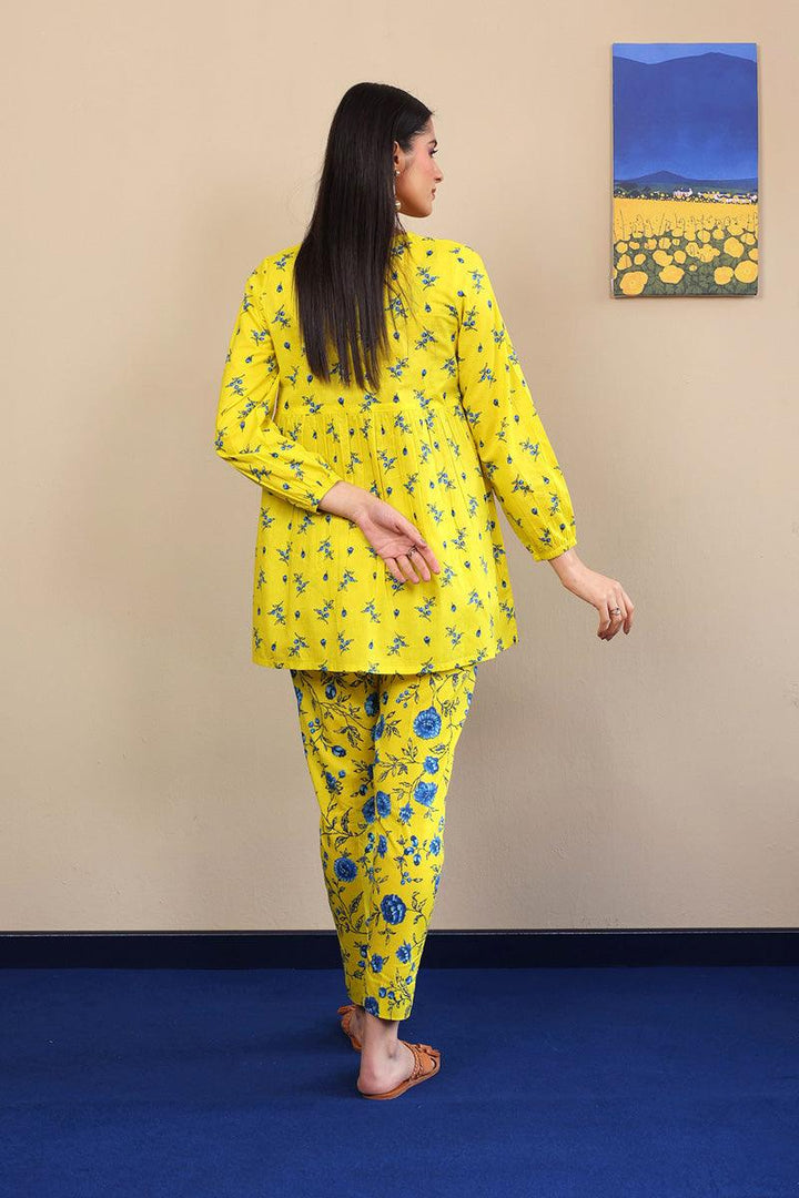 Generation - Marigold Kurta - Yellow - Voile