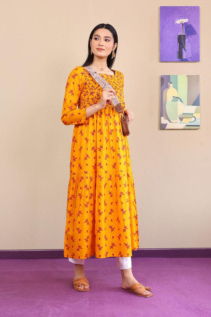 Generation - Marigold Sound - Mango Yellow - Voile