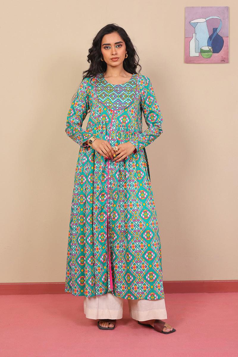 Generation - Marrakesh Dress - Green - Voile