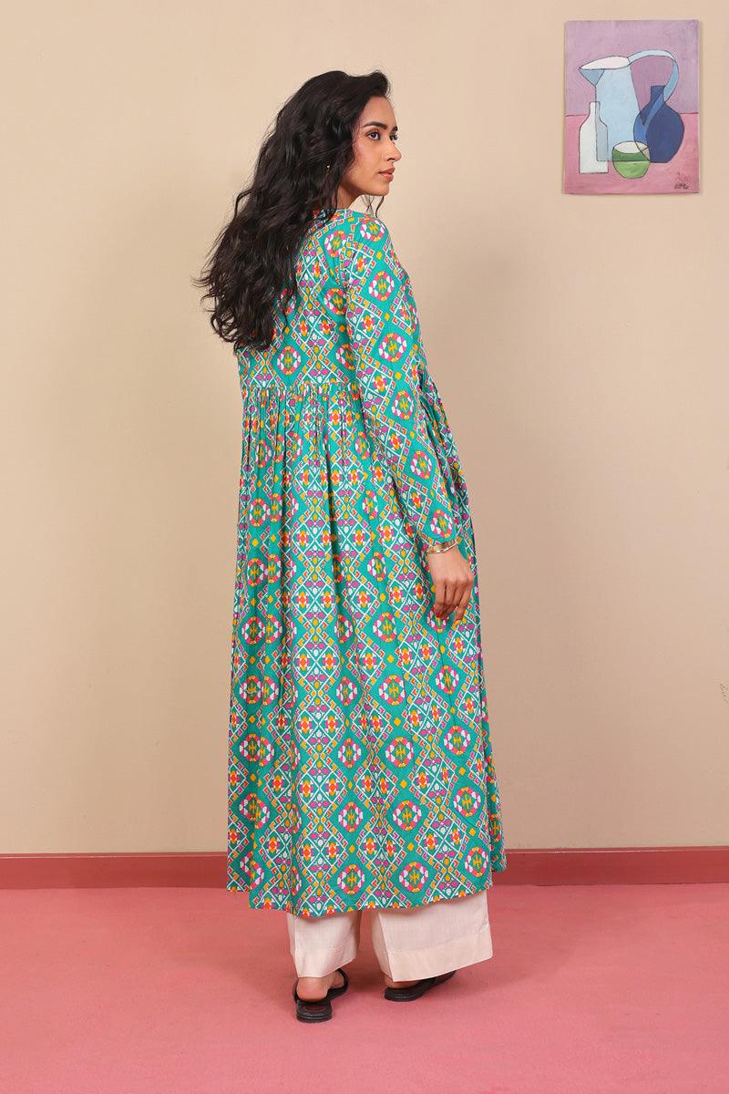 Generation - Marrakesh Dress - Green - Voile