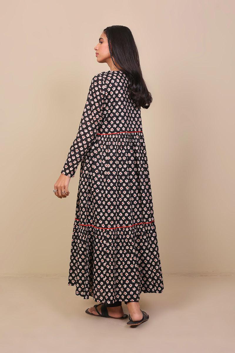 Generation - Moravian Dress - Black - Voile