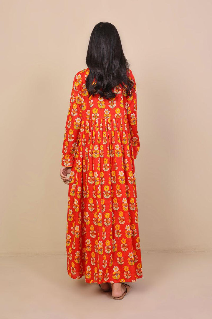 Generation - Moravian Dress - Red - Voile