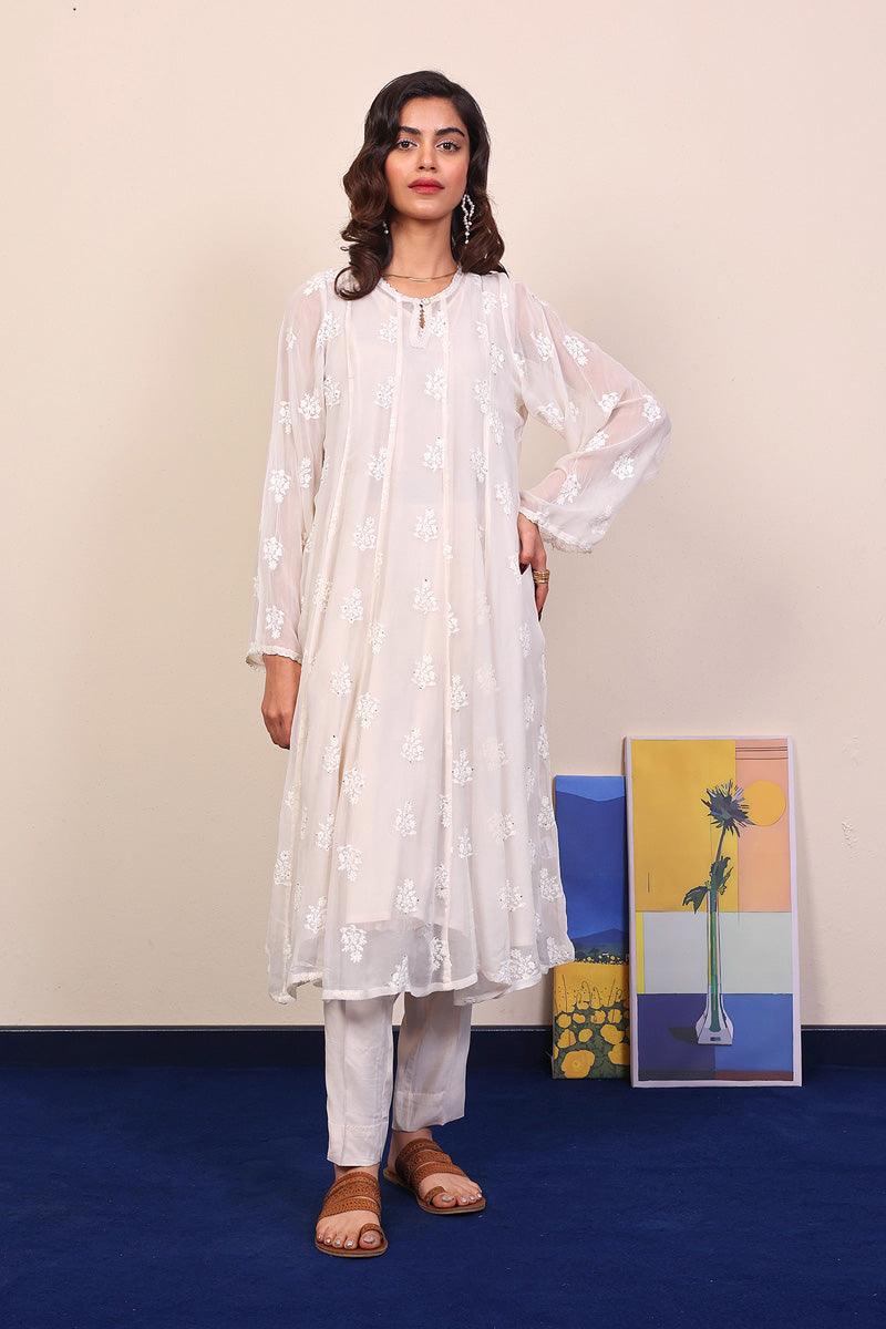 Generation - Naaz Pastel Hue 2-Piece - Off White