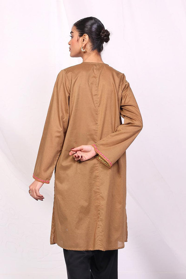 Generation - Punk Speckled Kurta - Brown - 1 Piece