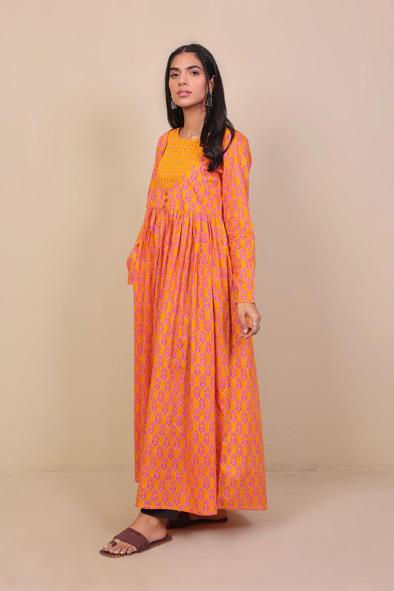 Generation - Saaya Dress - Yellow - Voile