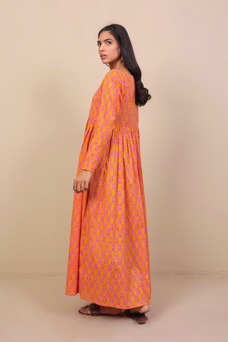 Generation - Saaya Dress - Yellow - Voile