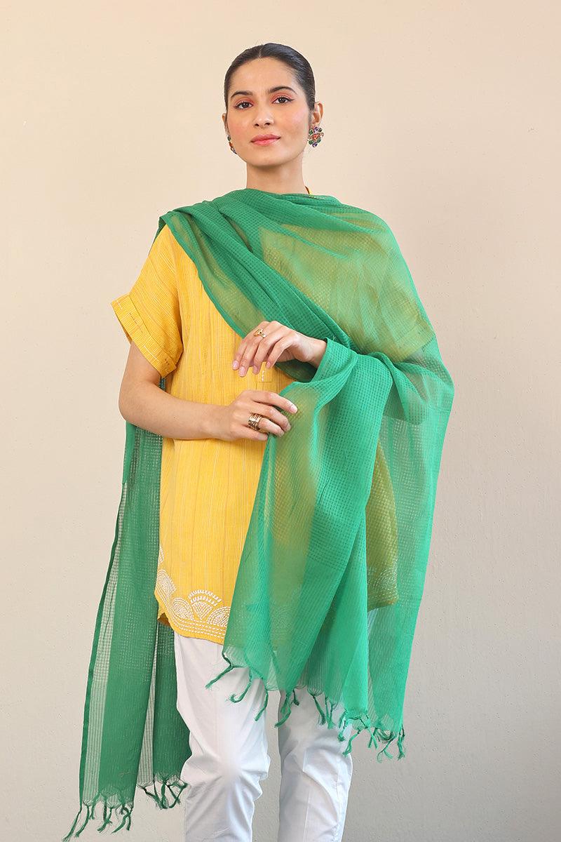 Generation - Seafoam Dupatta - Green - 1 Piece