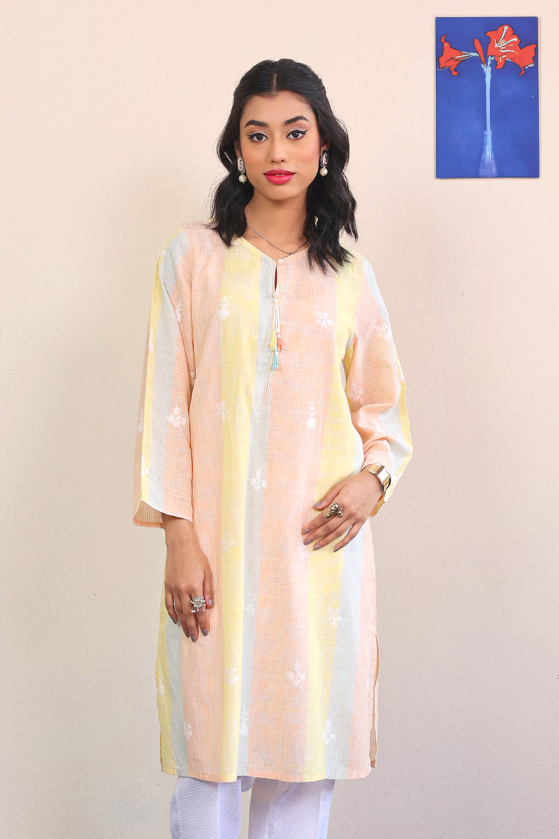 Generation - Serenity Loose fit Kurta - Multi - Lawn - 1 Piece