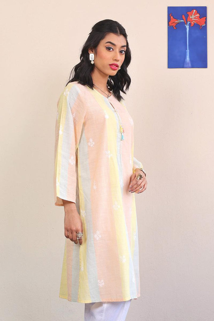 Generation - Serenity Loose fit Kurta - Multi - Lawn - 1 Piece
