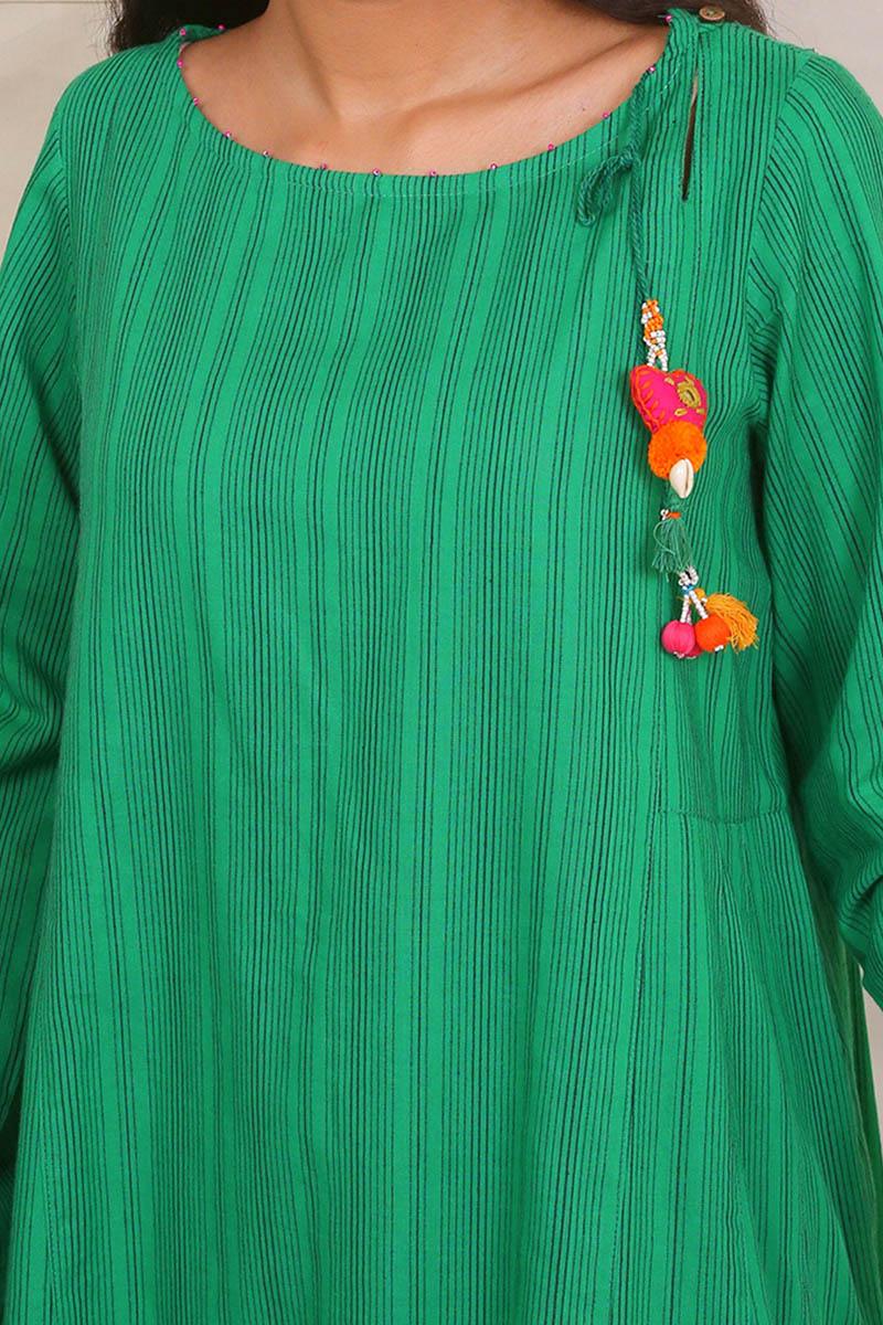 Generation - Suit Balochi Kaleidscope Collection - Green