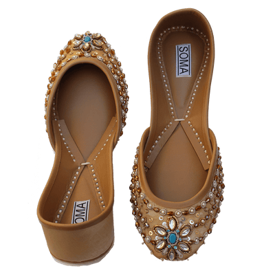 Soma - Havana Gold Hand Crafted Footwear