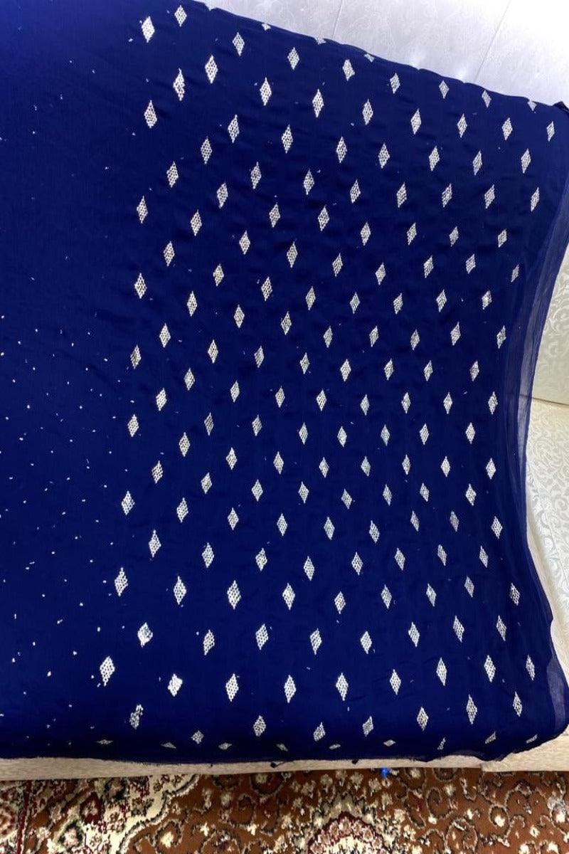 Design by Amina - Chiffon Mukesh Handwork 2Pc- 11 - Studio by TCS