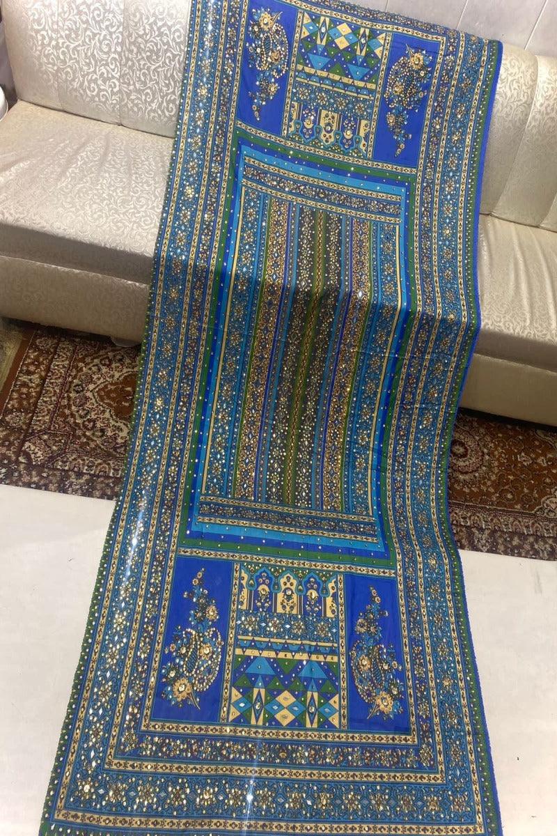 Design by Amina - Heavywork Embroidered Dupatta - 8 - Studio by TCS