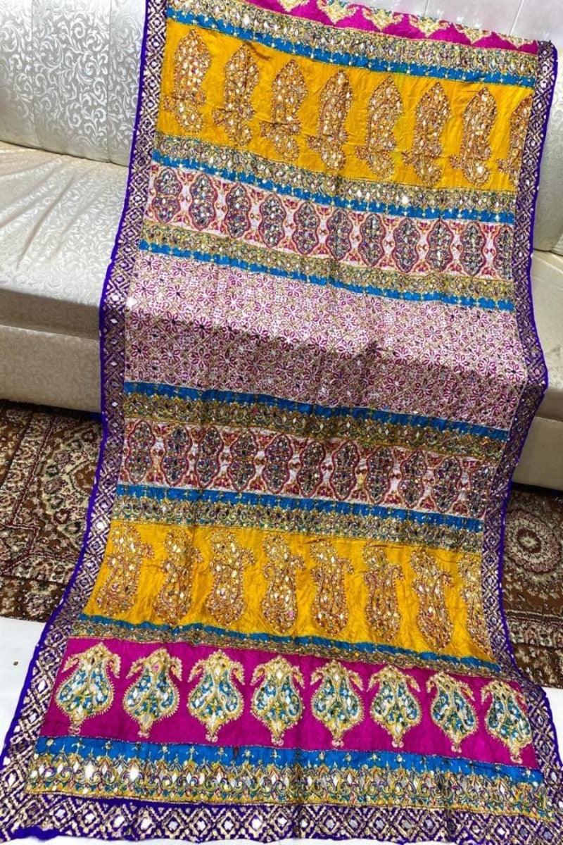 Design by Amina - Heavywork Embroidered Dupatta - 4 - Studio by TCS