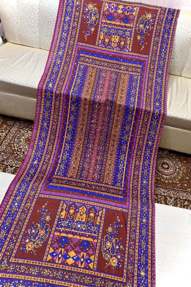 Design by Amina - Heavywork Embroidered Dupatta - 3 - Studio by TCS