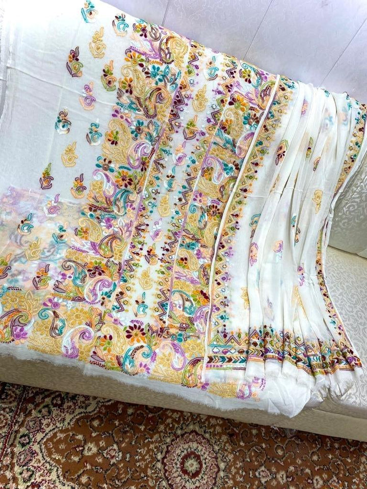 Design by Amina - Pakka Tanka Balouchi Work 2pc - 1 - Studio by TCS