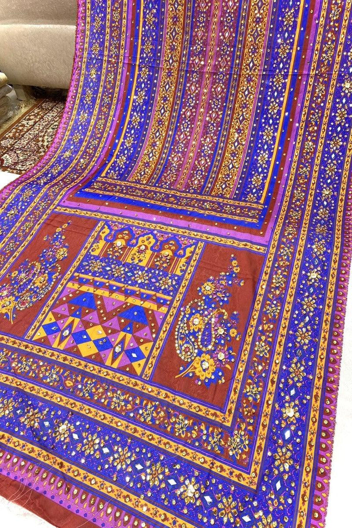 Design by Amina - Heavywork Embroidered Dupatta - 3 - Studio by TCS