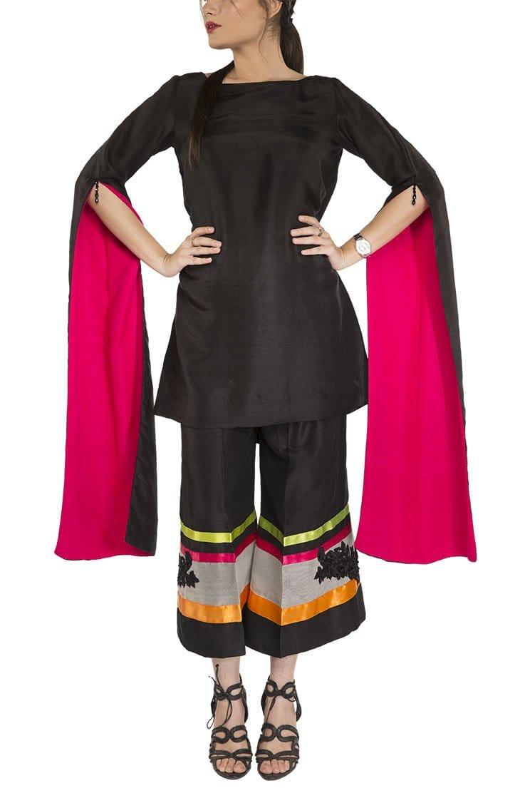 Irum Ghani Trends - Raw Silk Shirt & Pants
