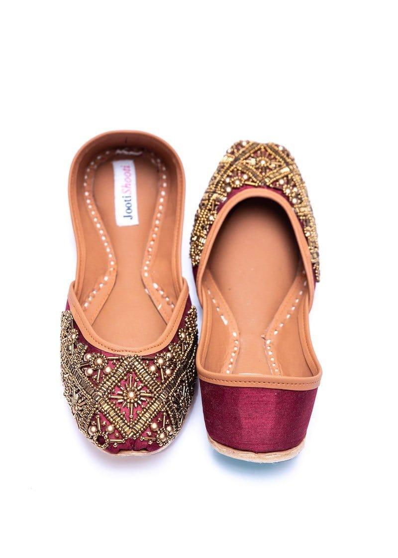 JootiShooti - Egyptian Gold in Maroon
