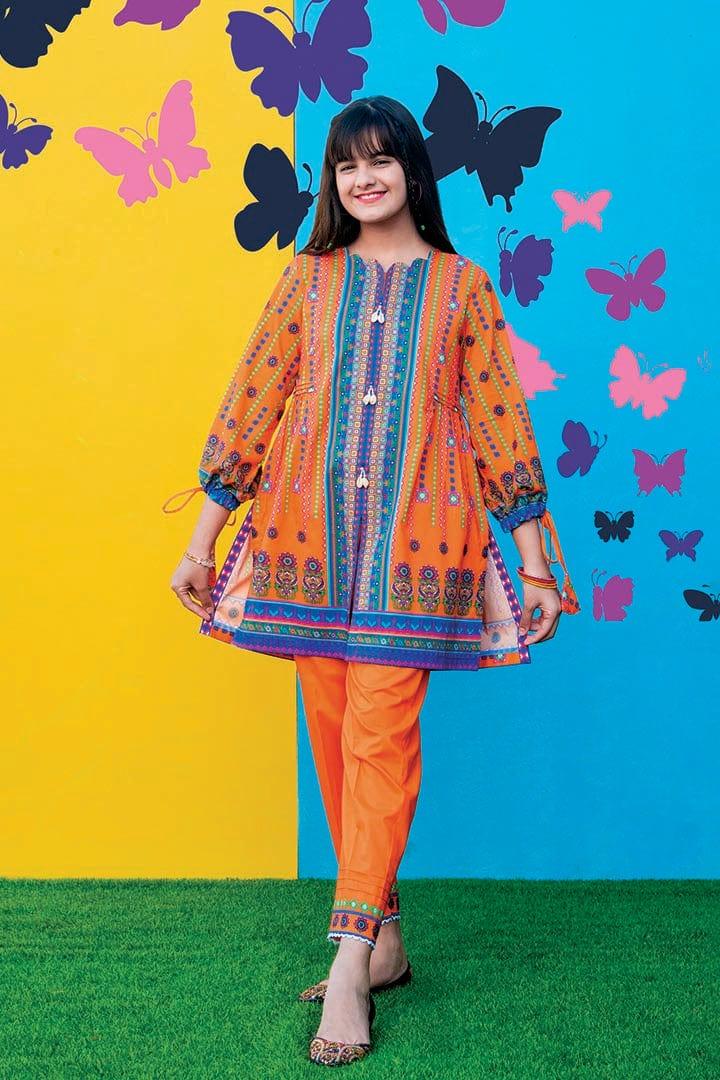Mizaj - Unstitched Lawn - Kids - 2 Piece - Studio by TCS