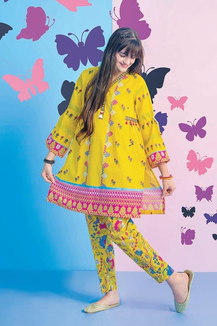 Mizaj - Unstitched Lawn - Kids - 2 Piece - Studio by TCS