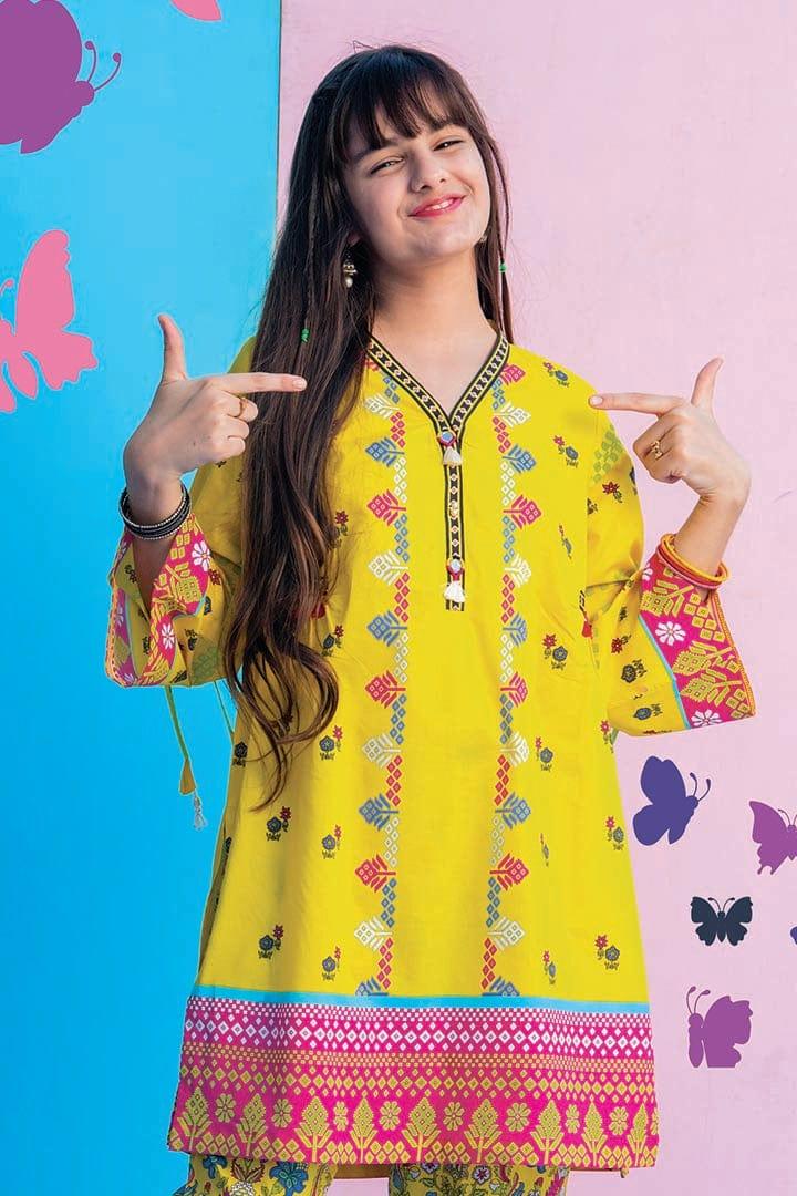Mizaj - Unstitched Lawn - Kids - 2 Piece - Studio by TCS
