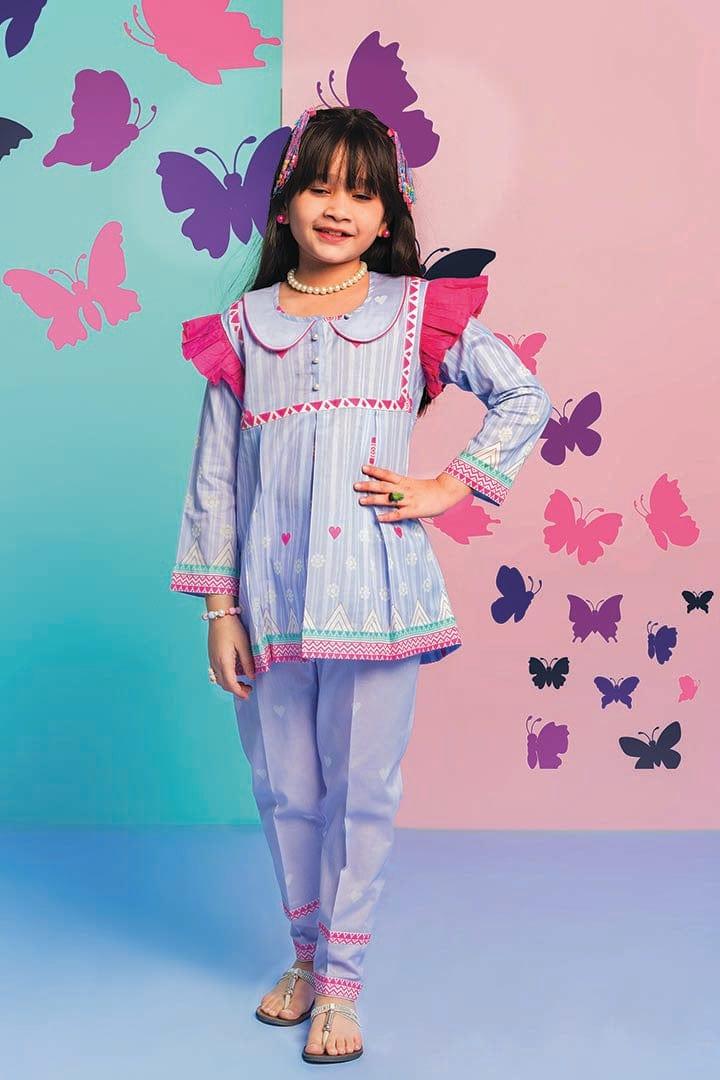 Mizaj - Unstitched Lawn - Kids - 2 Piece - Studio by TCS