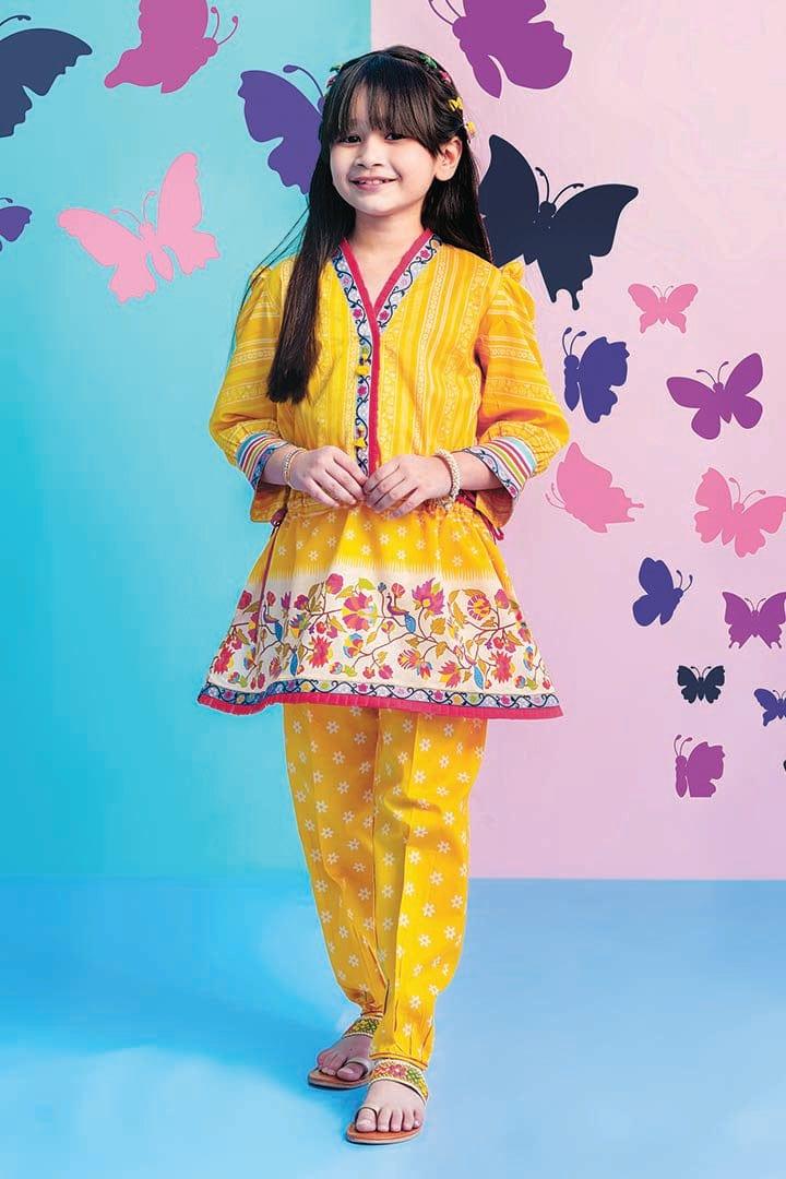 Mizaj - Unstitched Lawn - Kids - 2 Piece - Studio by TCS