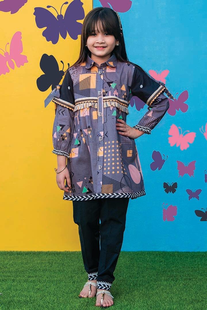 Mizaj - Unstitched Lawn - Kids - 2 Piece - Studio by TCS