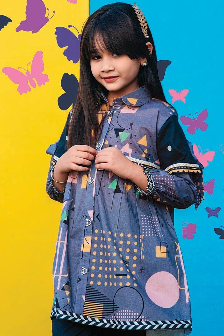 Mizaj - Unstitched Lawn - Kids - 2 Piece - Studio by TCS