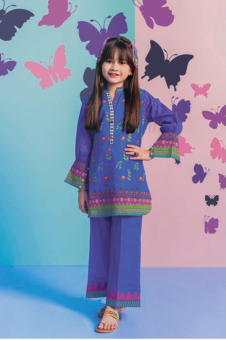 Mizaj - Unstitched Lawn - Kids - 2 Piece - Studio by TCS
