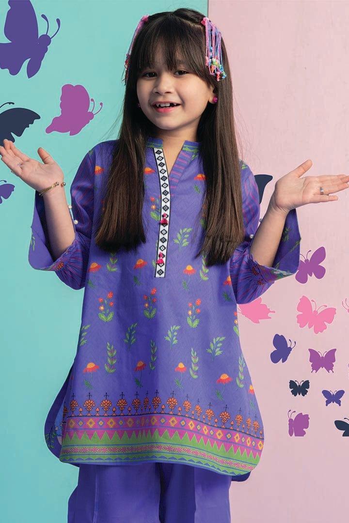 Mizaj - Unstitched Lawn - Kids - 2 Piece - Studio by TCS